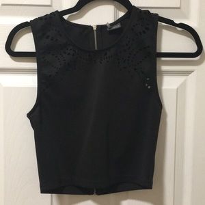 Urban Outfitters Black Crop Top
